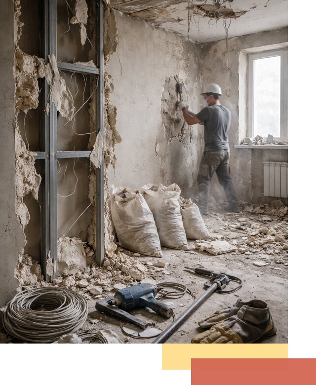 Профессиональный демонтаж зданий и конструкций в Шумерле