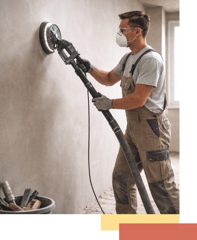 Профессиональная шлифовка стен в Шумерле быстро и качественно