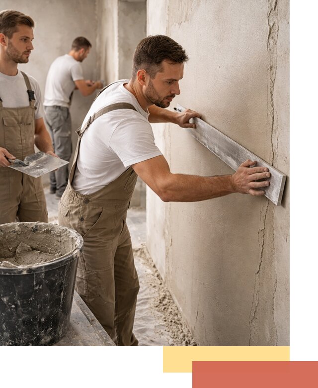 Штукатурка стен без маяков в Шумерле быстро и качественно