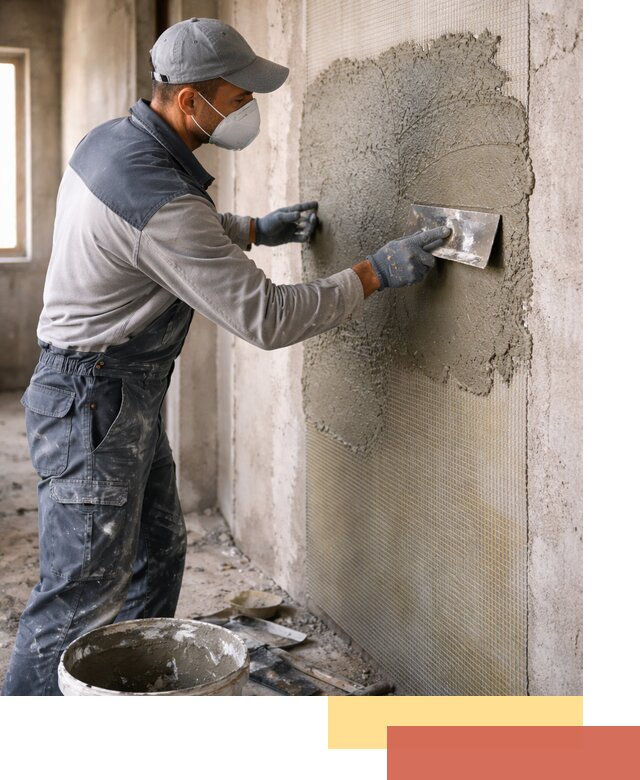 Штукатурка стен по сетке в Шумерле под ключ качественно и быстро