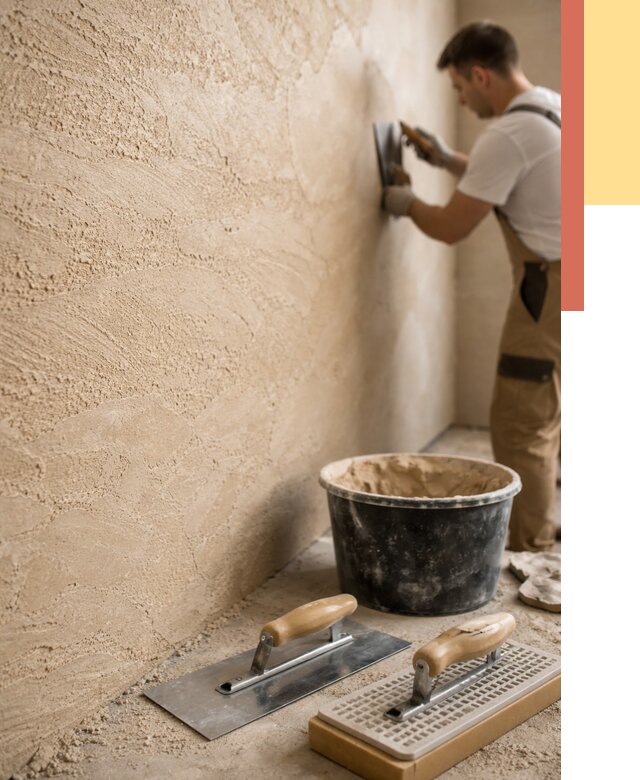 Декоративная штукатурка травертин в Шумерле от 1955 руб/м2 — качественно и недорого | ОТДЕЛОЧНИК-Шмр