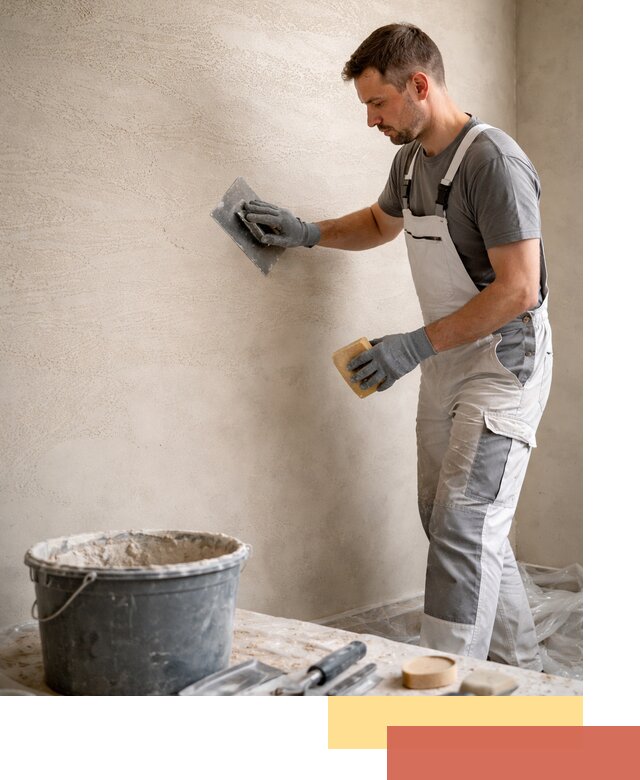 Декоративная штукатурка травертин в Шумерле для стен и потолков