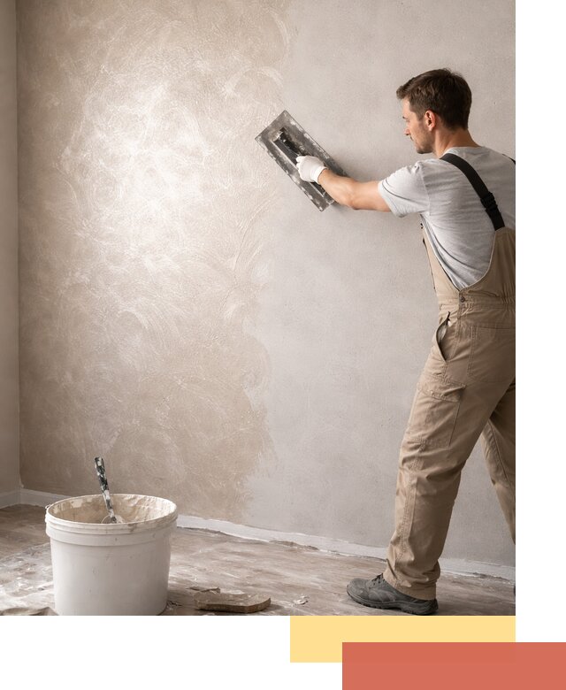 Декоративная штукатурка «Мокрый шелк» под ключ в Шумерле