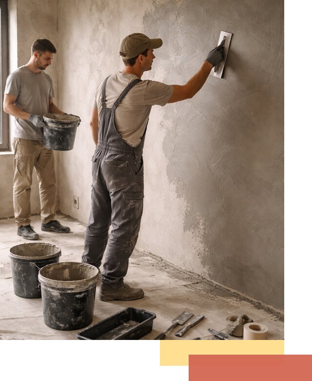 Нанесение микроцемента на стены в Шумерле качественно и быстро