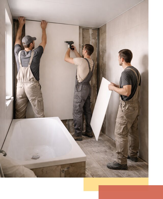 Отделка ванной панели ПВХ профессионально в Шумерле