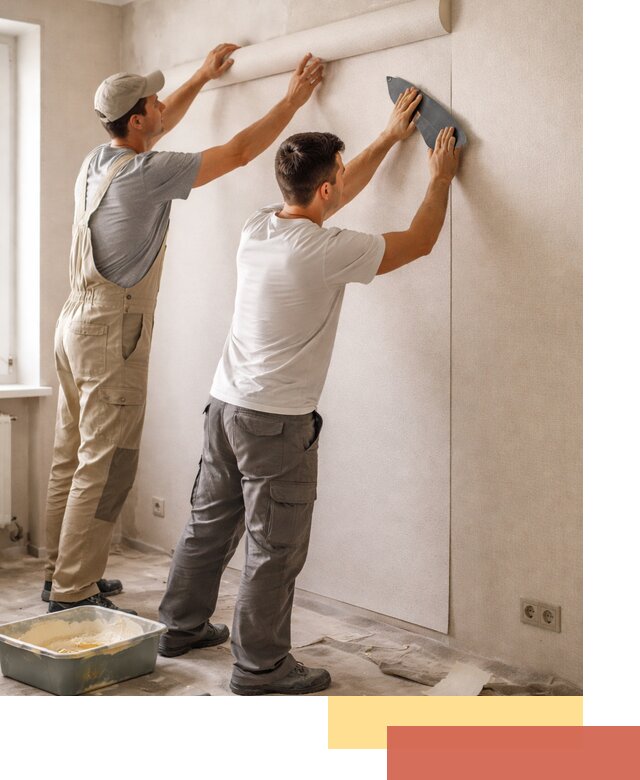 Поклейка виниловых обоев в Шумерле профессионально и качественно