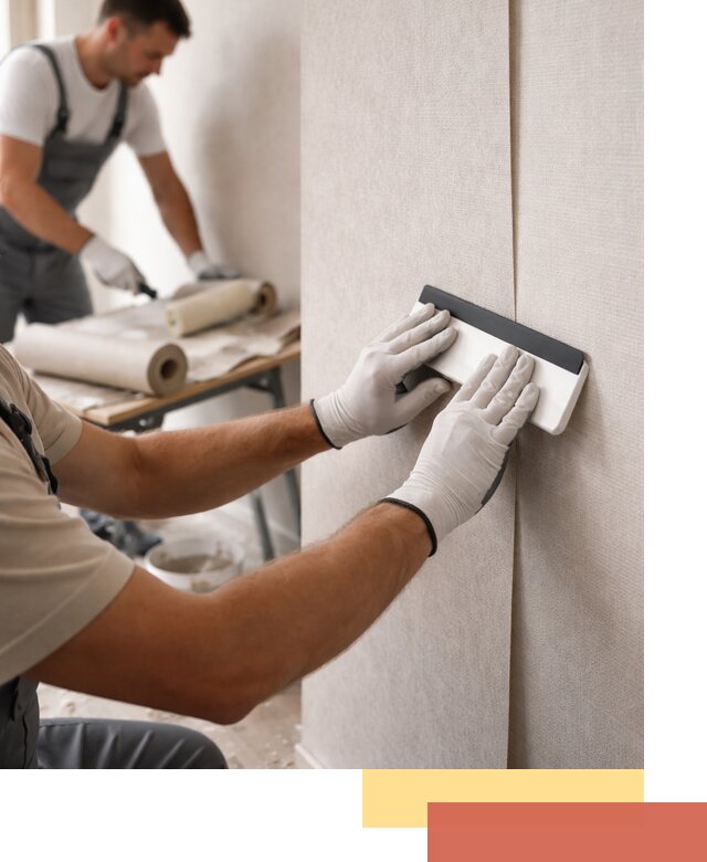 Поклейка обоев под покраску в Шумерле профессионально и быстро