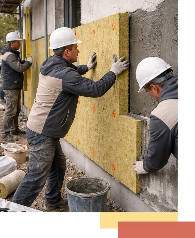 Утепление стен минватой в Шумерле — тепло и звукоизоляция