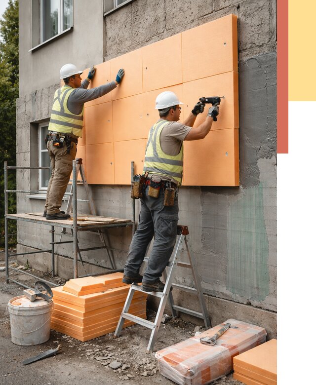 Утепление стен пеноплексом в Шумерле от 2010 руб./м2 — быстро и недорого | ОТДЕЛОЧНИК-Шмр