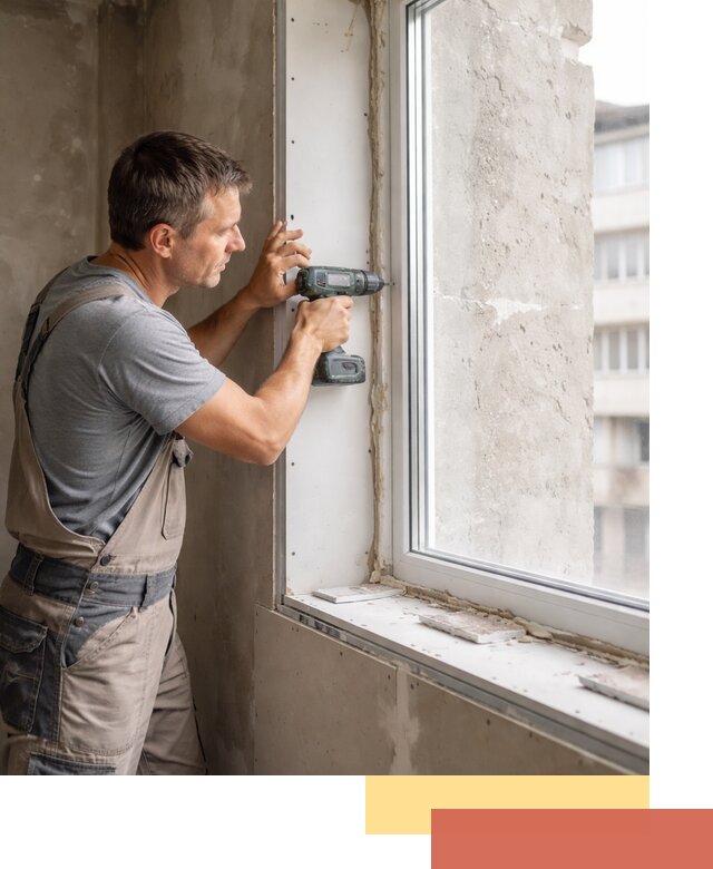 Монтаж гипсокартонных откосов в Шумерле под ключ