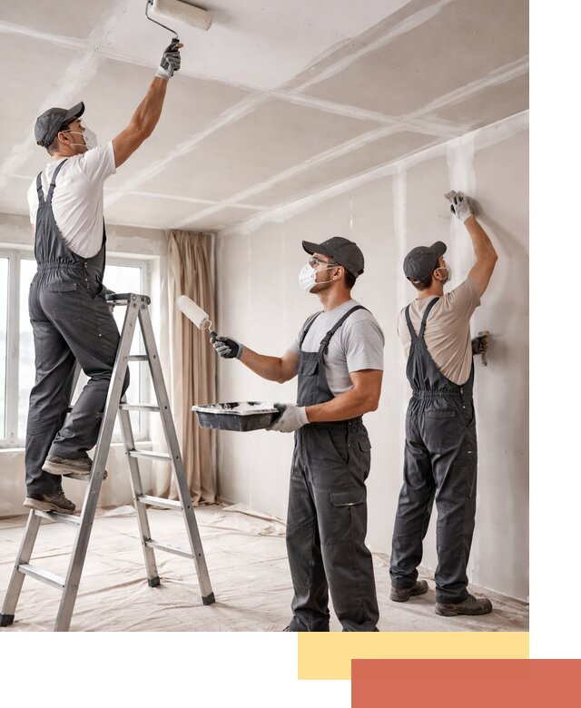 Покраска потолка из гипсокартона в Шумерле качественно и недорого