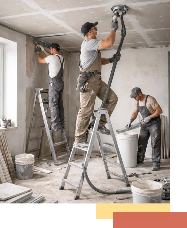 Ремонт потолка из гипсокартона в Шумерле: быстрый и качественный монтаж